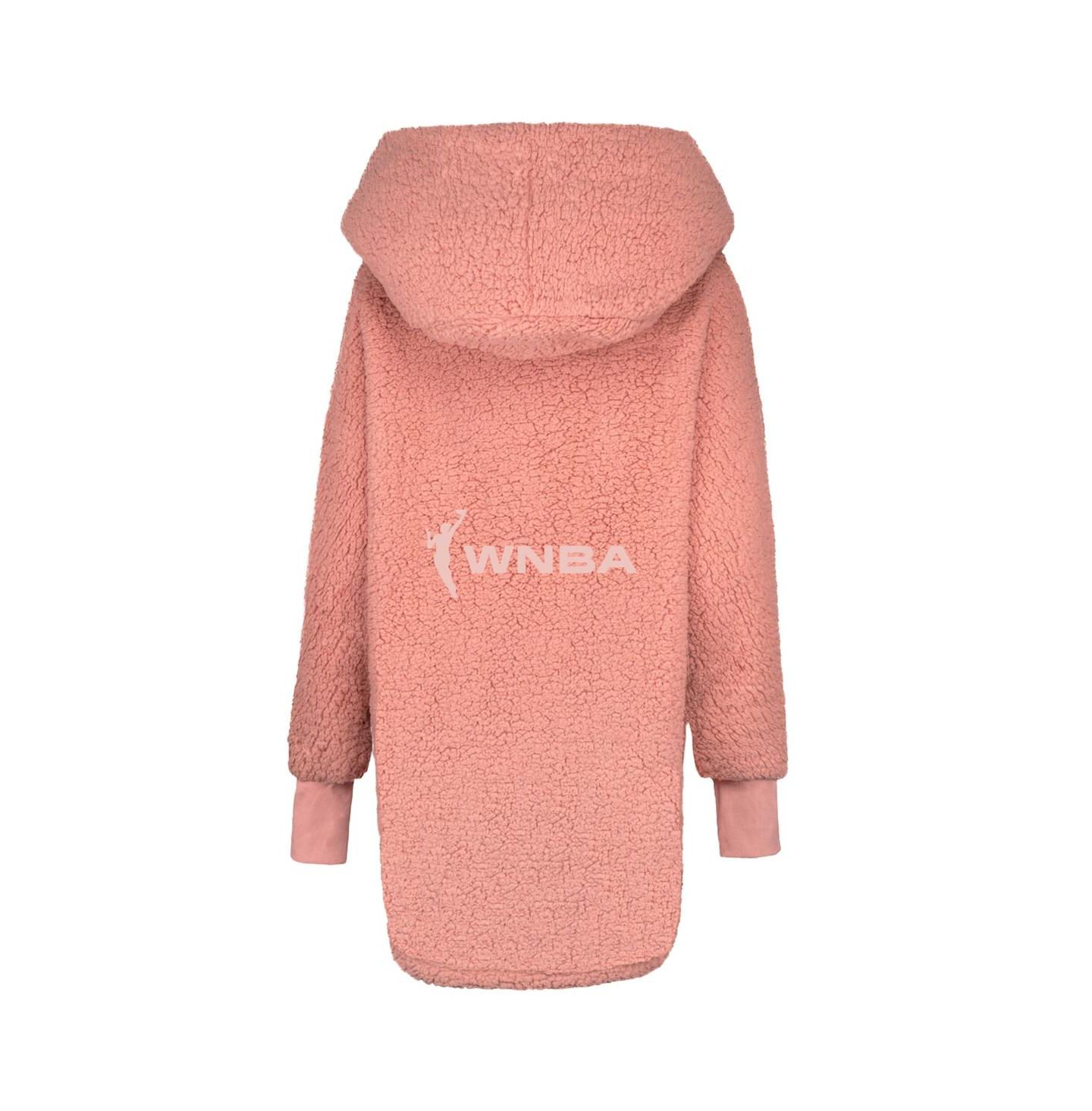 Женский свитер Jill Martin Pink WNBA Breast Cancer Awareness Oversized Hooded — фото 4