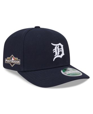 New Era - Men's Navy Detroit Tigers 2025 MLB Postseason Side Patch 9SEVENTY Adjustable Hat