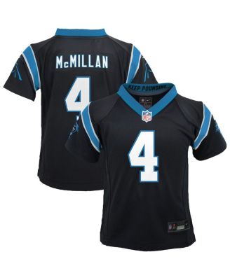 Nike - Preschool Tetairoa McMillan Black Carolina Panthers Team Game Jersey