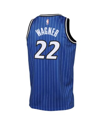 Big Boys and Girls Franz Wagner Blue Orlando Magic Icon Edition Swingman Jersey