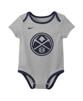 Baby Boys and Girls 2-Piece Denver Nuggets Bodysuit Set