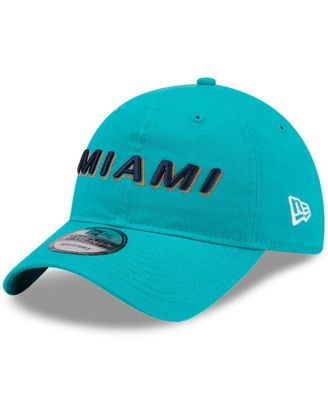 New Era - Men's Aqua Miami Dolphins 2025 Rivalries Collection Team 9TWENTY Adjustable Hat