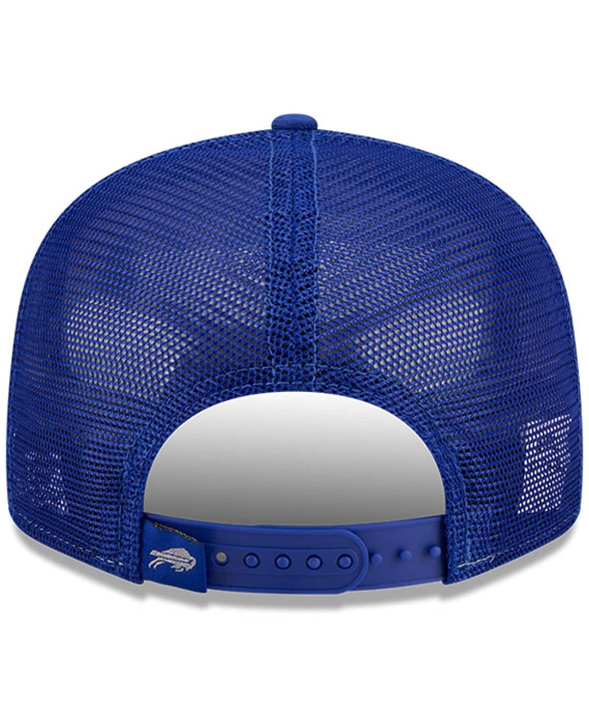 New Era Men's White/Royal Buffalo Bills 2025 Rivalries Collection Team Split Panel 9FIFTY Snapback Hat
