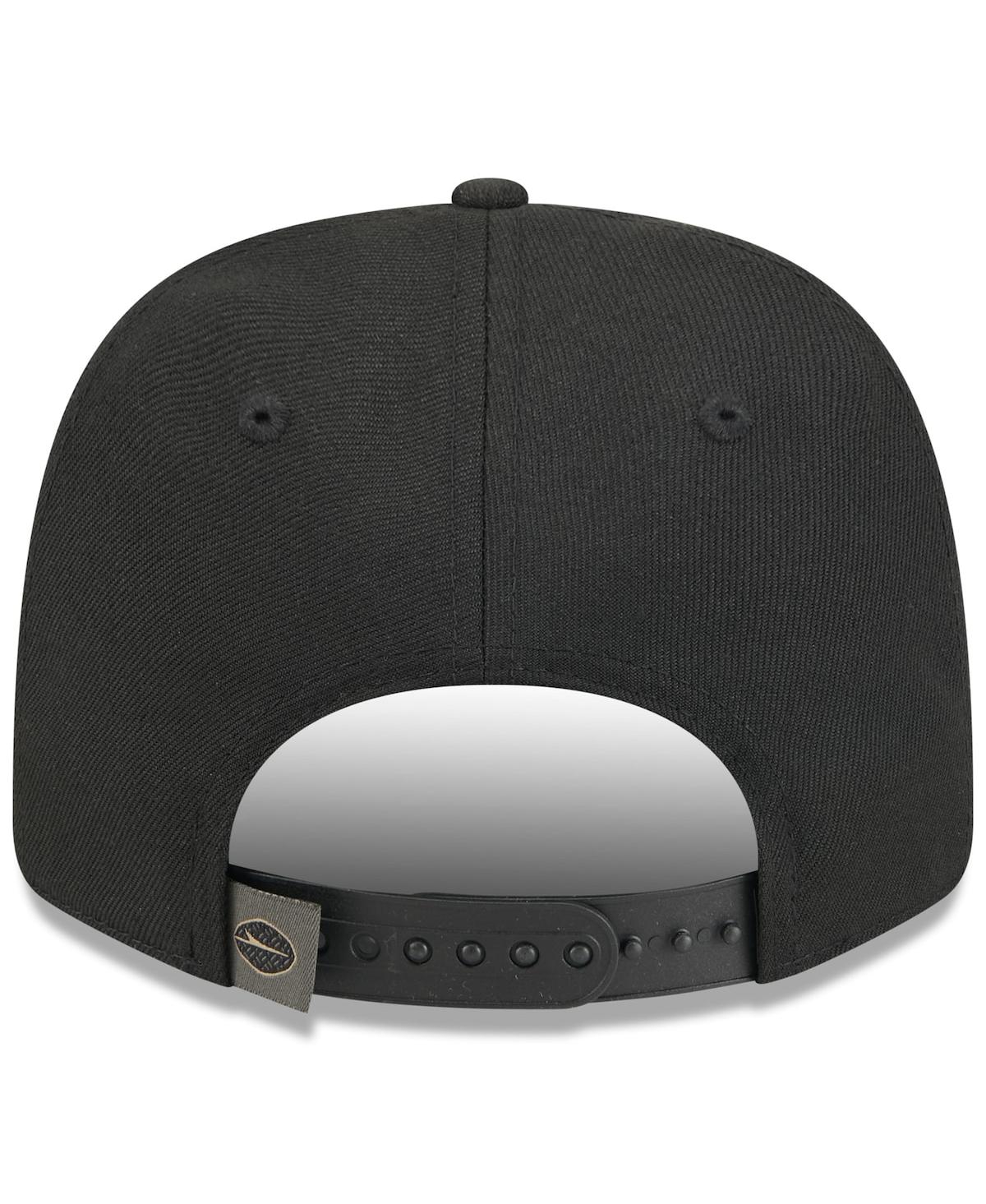 New Era Men's Black New York Jets 2025 Rivalries Collection Fan Pack 9SEVENTY Adjustable Hat