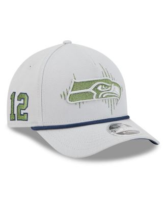 New Era - Big Boys and Girls Wolf Gray Seattle Seahawks 2025 Rivalries Collection 9FORTY A-Frame Adjustable Hat