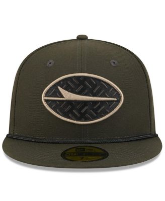 Men's Gotham Green New York Jets 2025 Rivalries Collection Sideline Rope 59FIFTY Fitted Hat