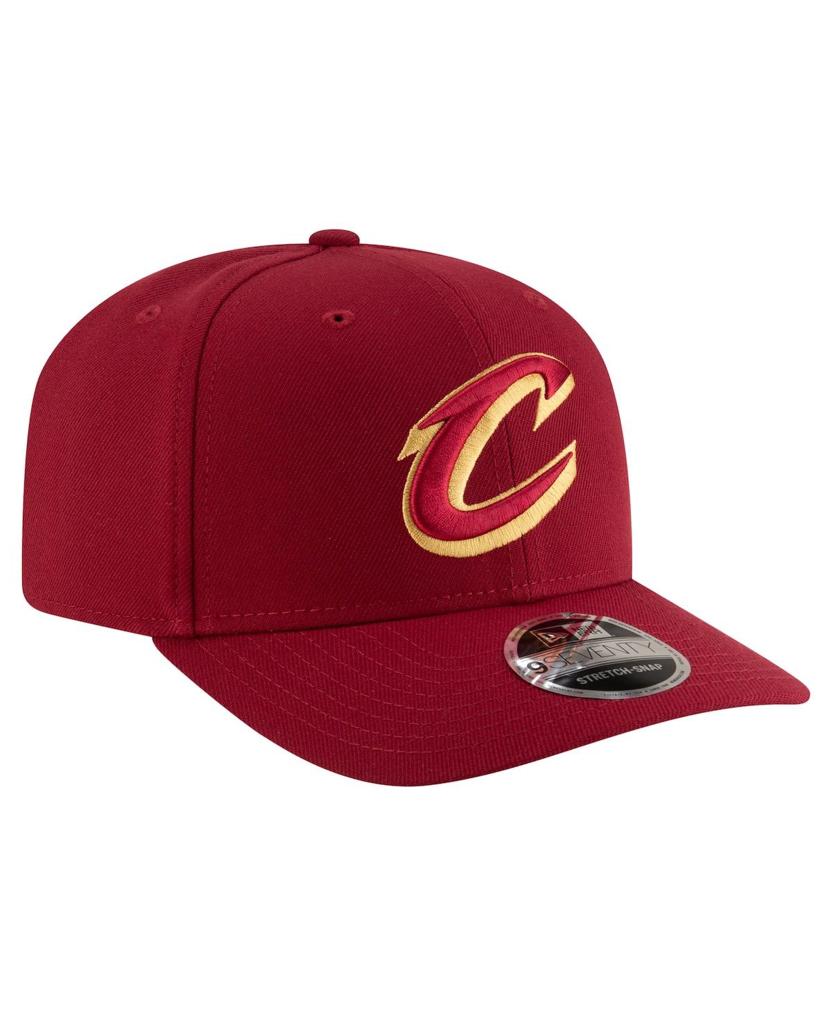 New Era Men's Wine Cleveland Cavaliers 9SEVENTY Stock Adjustable Hat