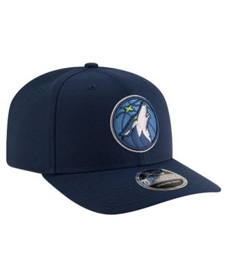 Men's Navy Minnesota Timberwolves 9SEVENTY Stock Adjustable Hat