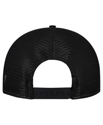 Men's Cream/Black Pittsburgh Steelers Cutout A-Frame 9FIFTY Snapback Hat