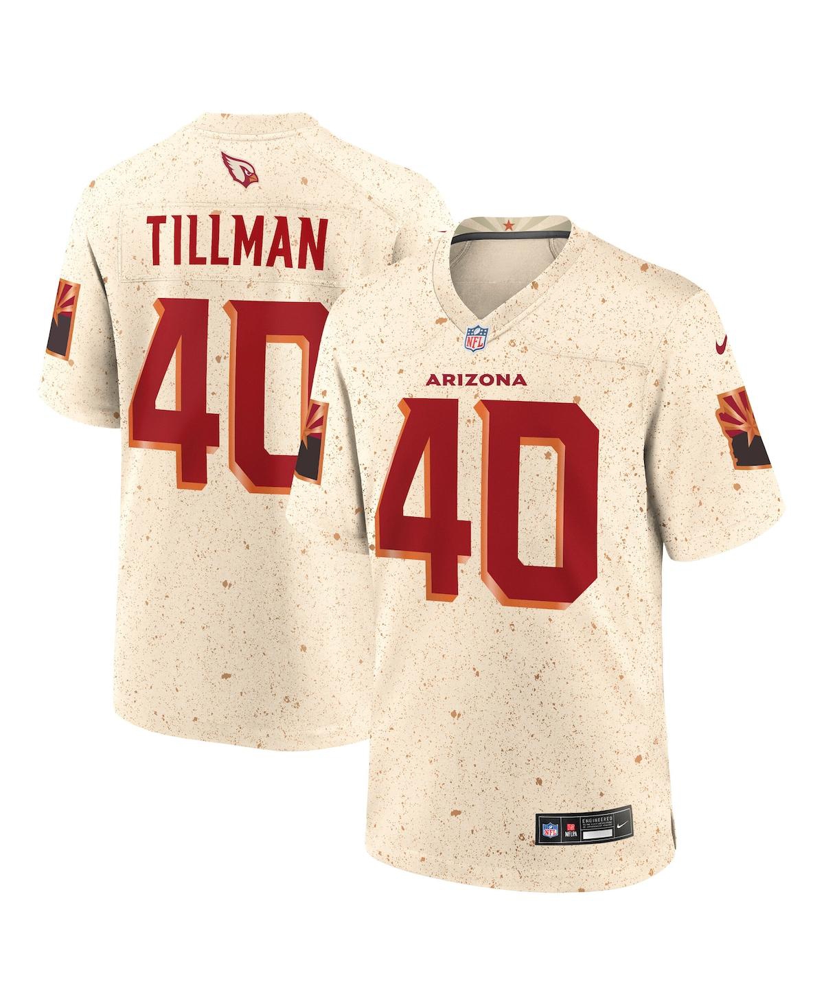 Nike Men's Pat Tillman Natural Arizona Cardinals 2025 Rivalries Collection Retired Player Game Jersey