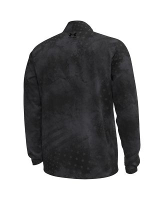 Men's Black South Carolina Gamecocks Freedom Collection ArmorFuse Half-Zip Sweatshirt