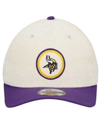 Men's Stone Minnesota Vikings Loyal Corduroy 9SEVENTY Adjustable Hat