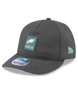New Era - Men's Charcoal Philadelphia Eagles 2025 Sideline Cold Weather Retro Crown 59FIFTY Fitted Hat