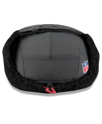 Men's Charcoal San Francisco 49ers 2025 Sideline Cold Weather Runner Dog Ear Adjustable Hat