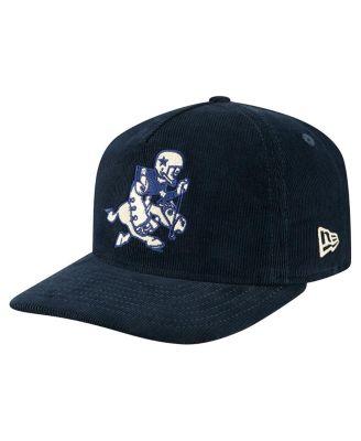 New Era - Men's Navy Dallas Cowboys Retro Joe Nostalgic Corduroy Golfer Adjustable Hat