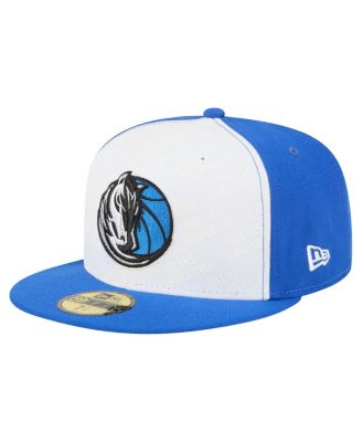 New Era - Men's White/Blue Dallas Mavericks Repeat 59Fifty Fitted Hat