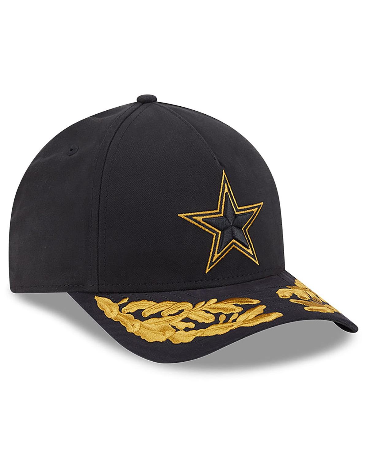 New Era x Alpha Men's Industries Black Dallas Cowboys A-Frame 9FORTY Adjustable Hat