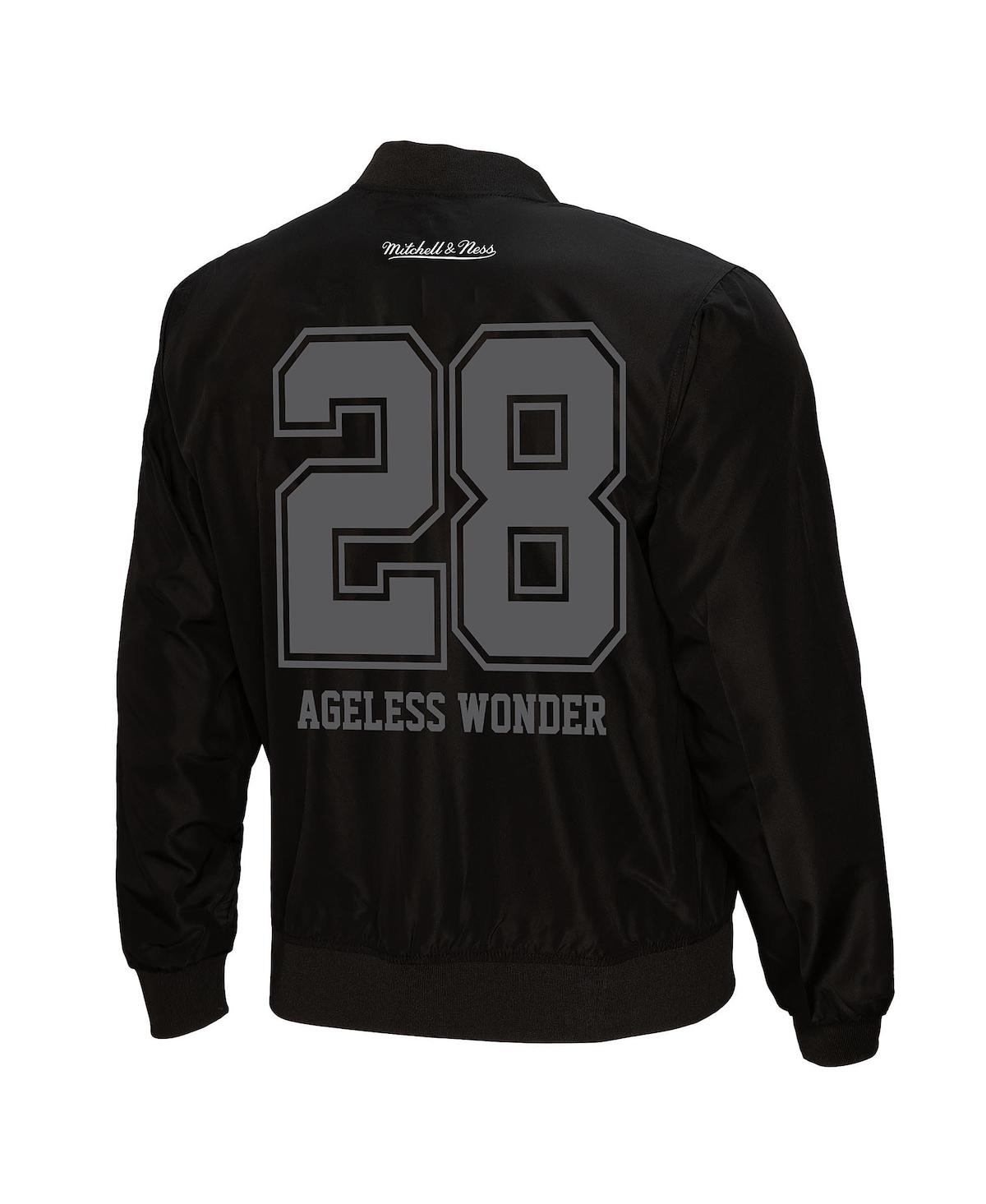 Mitchell & Ness Men's Darrell Green Black Washington Commanders Wonder Full-Zip Jacket
