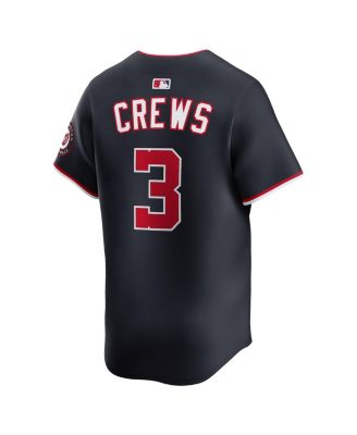 Men's Dylan Crews Navy Washington Nationals Alternate Limited Jersey