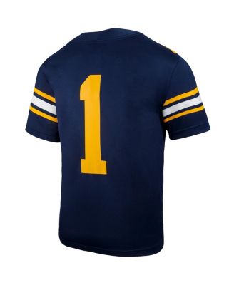 Big Boys and Girls 1 Navy Cal Bears Untouchable Replica Game Jersey