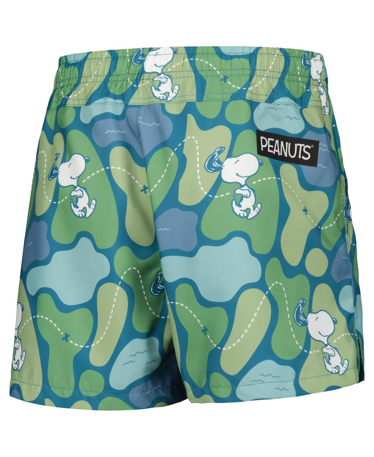 Freeze Max Big Boys and Girls Peanuts Snoopy Map Shorts