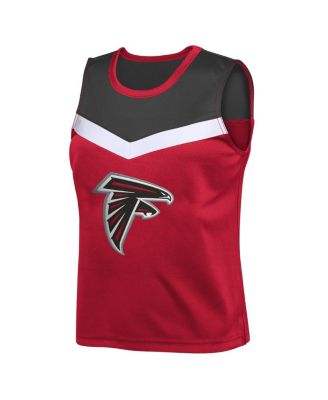 Big Girls 2-Piece Red Atlanta Falcons Spirit Cheerleader Set