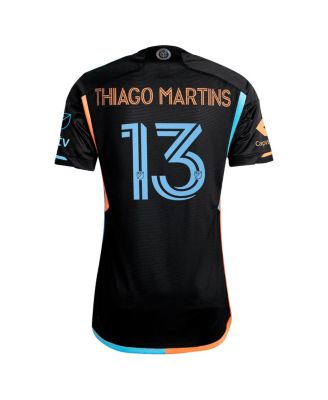 Men's Thiago Martins Black New York City FC 2024 24/7 Kit Authentic Player Jersey