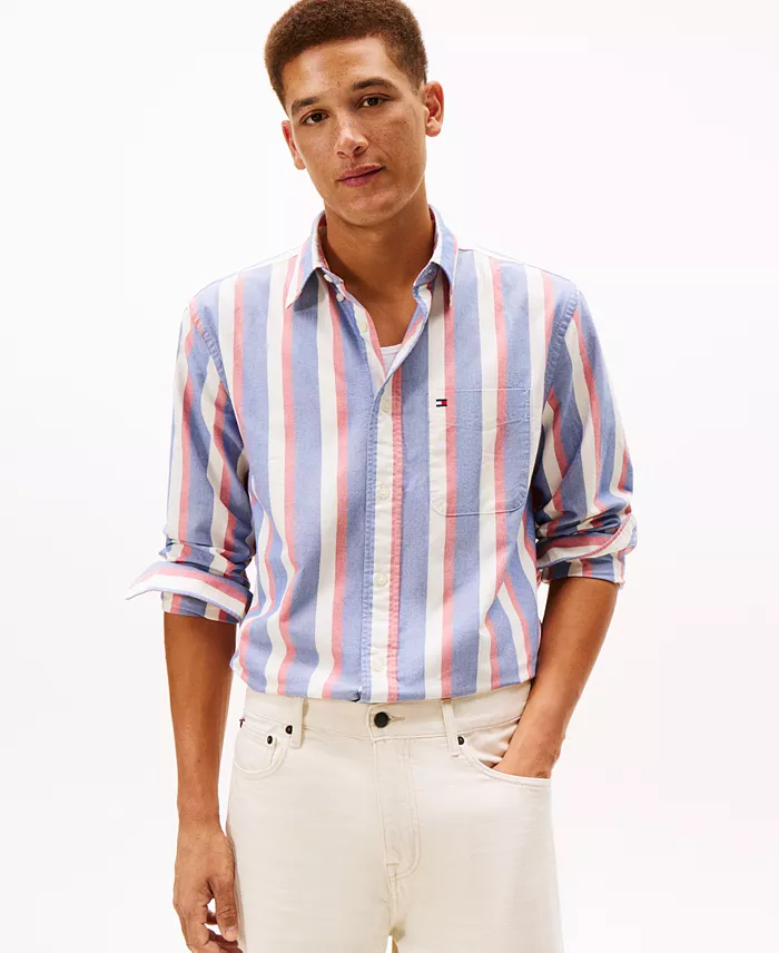 Men's Icon Stripe Heritage Tailored Fit Shirt