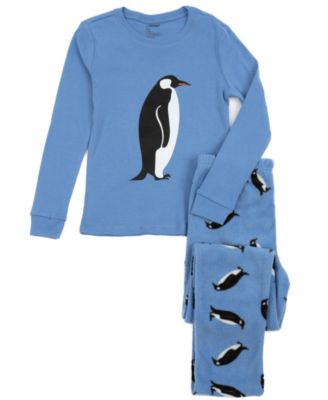 Toddler Matching Family Two-Piece Cotton Top and Fleece Pants Holiday Pajamas (2T-5T)