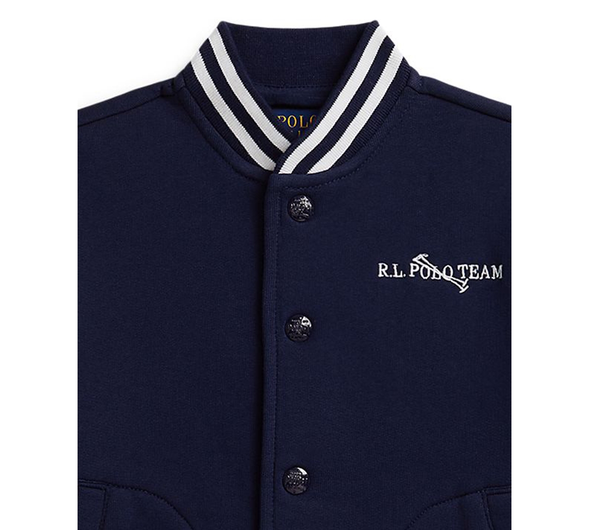Polo Ralph Lauren Boys 2-7 Triple-Pony Baseball Jacket