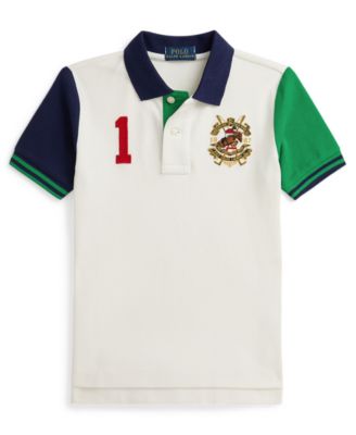 Polo Ralph Lauren - Boys 2-7 Color-Blocked Short-Sleeve Polo Shirt
