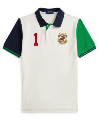 Polo Ralph Lauren - Boys 8-20 Color-Blocked Short-Sleeve Polo Shirt