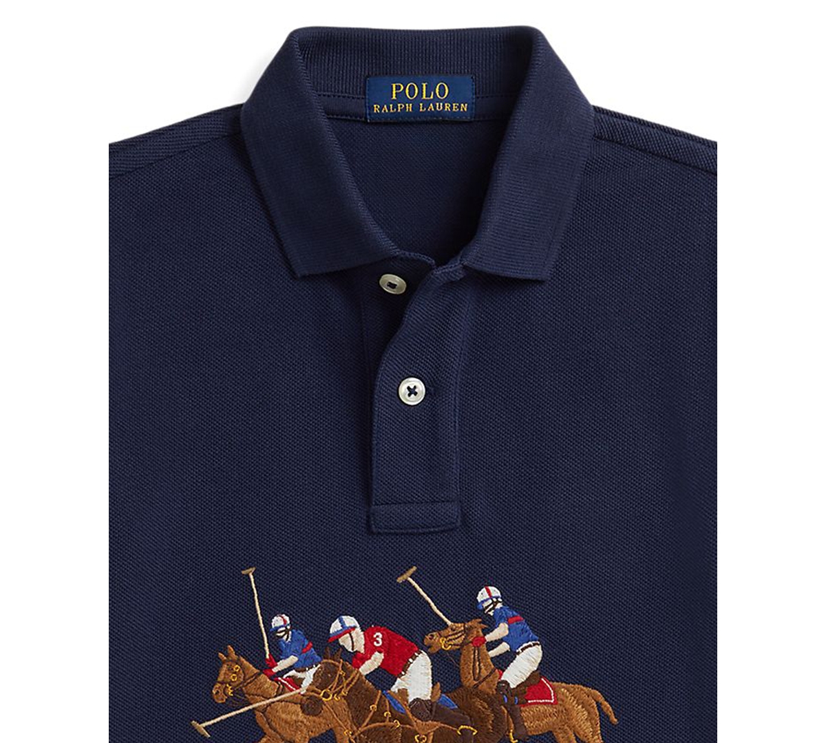Polo Ralph Lauren Boys - Triple-Pony Short-Sleeve Shirt