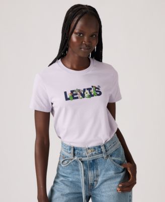 Women's Perfect Graphic Logo Cotton T-shirt