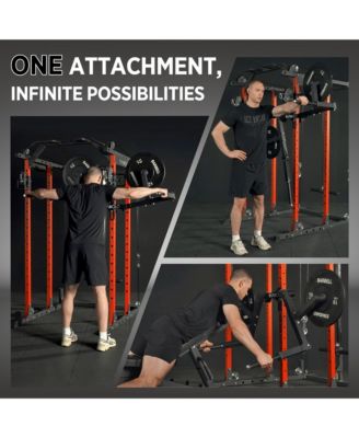 Lateral Raise Machine for Squat Rack - Deltoid Trainer with 1" Hole Compatibility