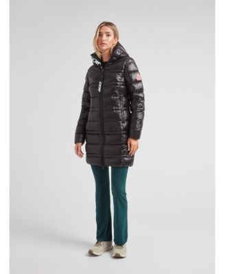 Women's R4D Tramline Hooded Puffer Coat