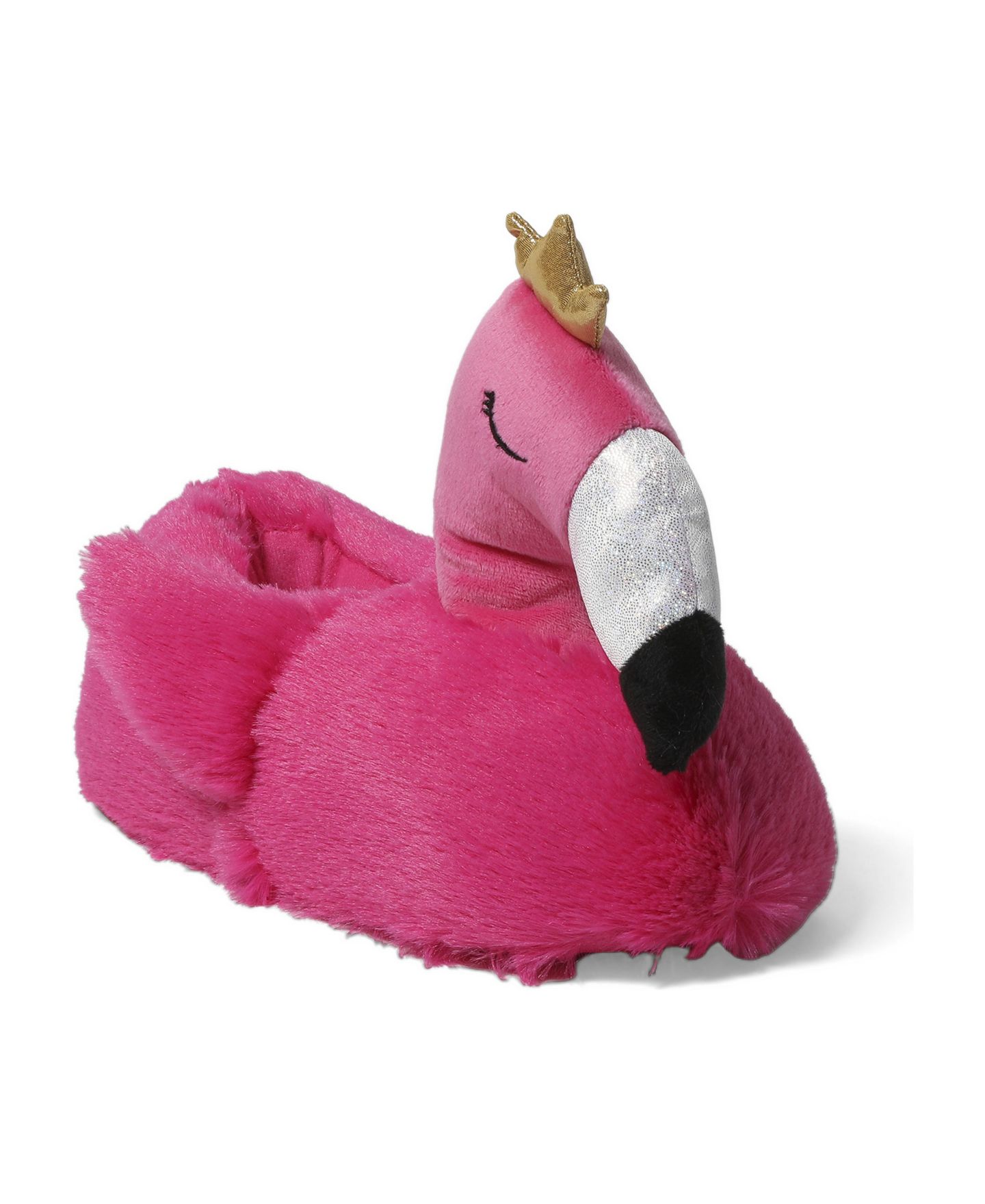 Женские тапочки Dearfoams Cozyfoams Overstuffed Bear Closed Back Slipper, цвет: Фламинго — фото 2
