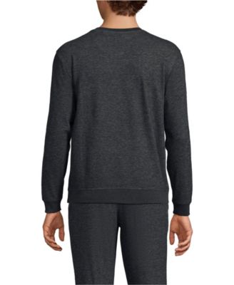 Men's Long Sleeve Brush Back Crew