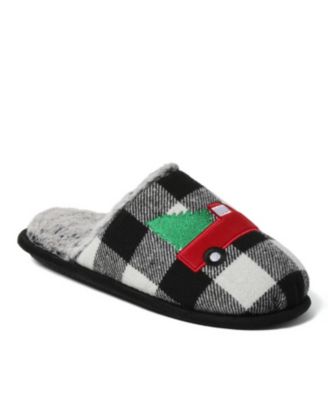 Cozyfoams Women's Holiday Novelty Scuff Slipper with Gift Bag