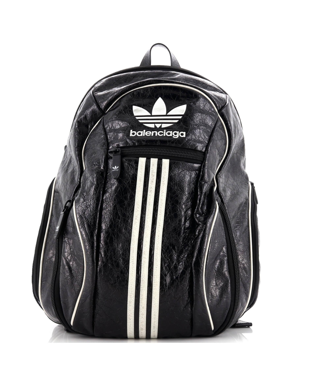 Pre-Owned Balenciaga Small x adidas Backpack Leather