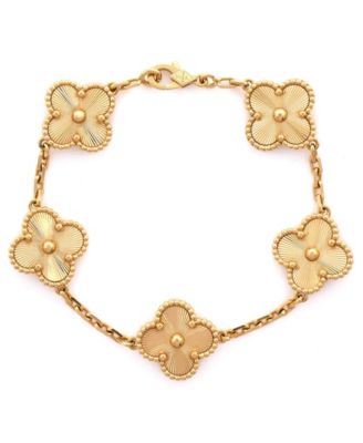 Vintage Alhambra 5 Motifs Bracelet