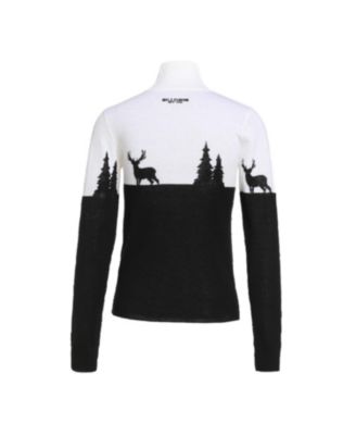 Women's Bellemere Merino 'Deer & Tree' Sweater