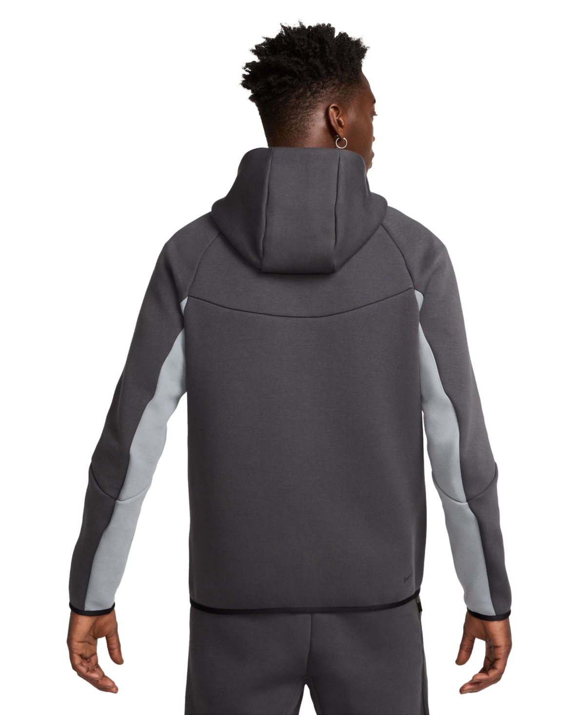 Nike Men's Tech Fleece Full-Zip Windrunner Logo Hoodie