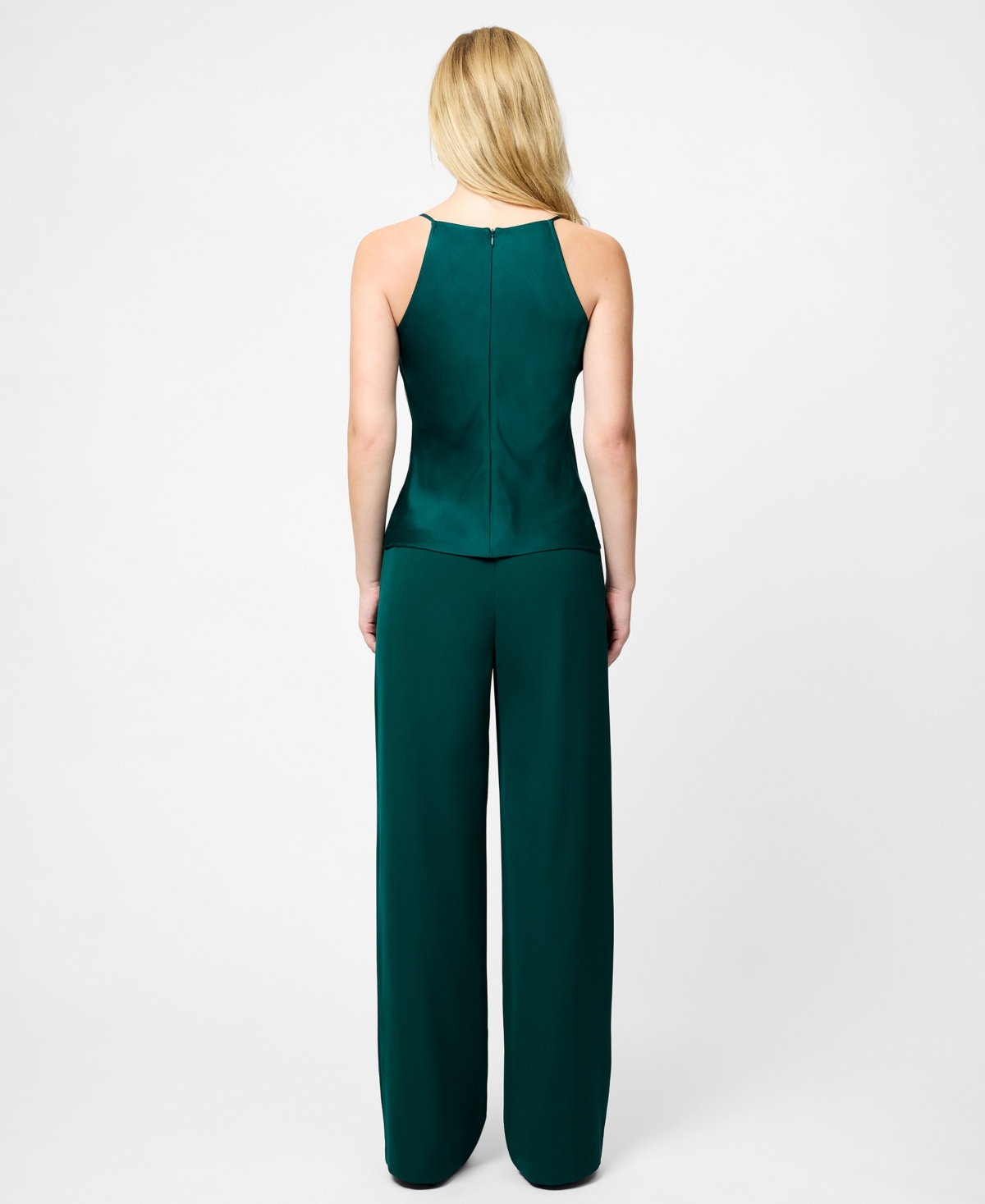 French Connection Women's Ennis Satin Cowl Neck Top