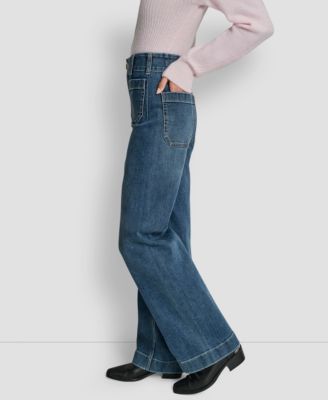 Women's High-Rise Wide Leg Jeans