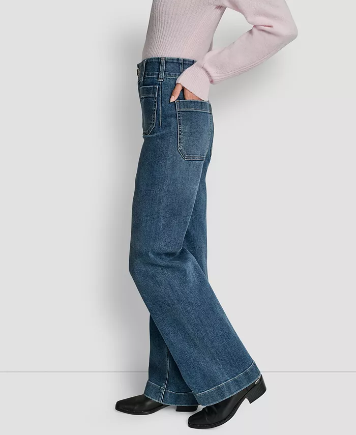Women's High-Rise Wide Leg Jeans - thumbnail 2