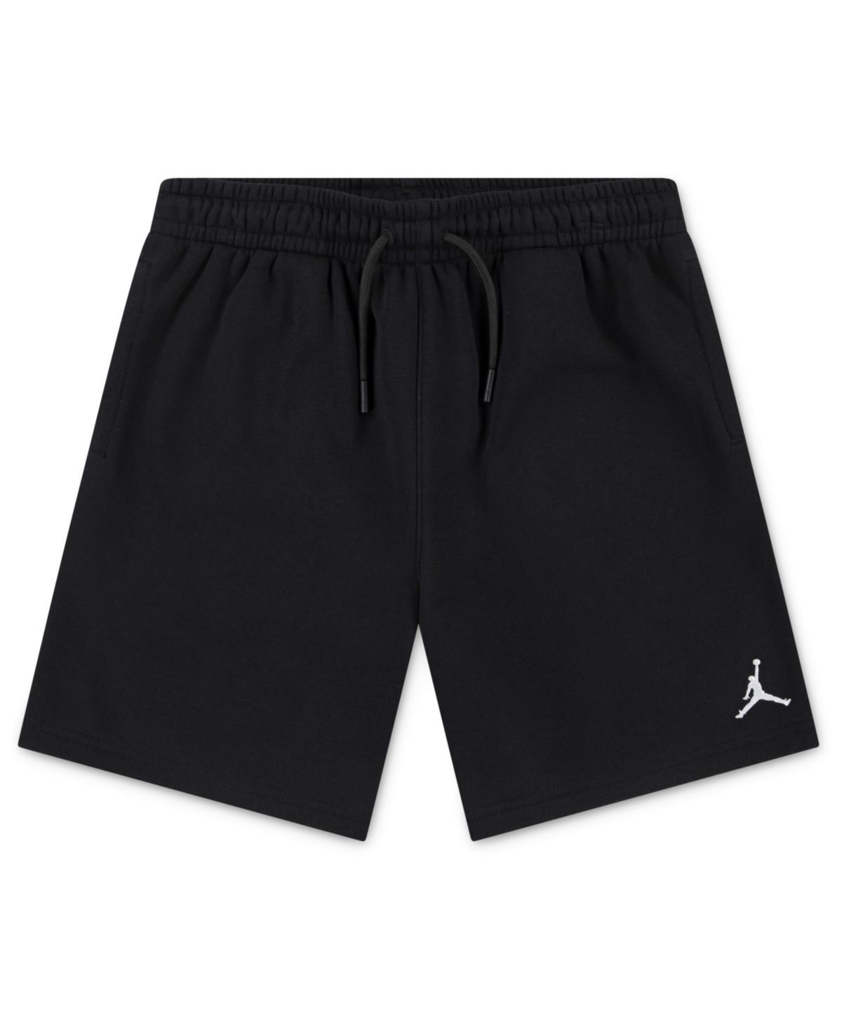 Jordan Boys 8-20 Regular Fit Stretchy Logo Embroidered Shorts
