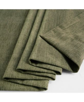 Simply Faux Linen Light Filtering Curtain Pair (2 Panels