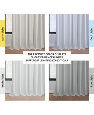 Grommet Performance Linen Hotel Blackout Curtain
