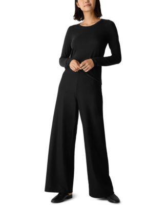 Eileen Fisher - Women's Wide-Leg Pants, Regular and Plus